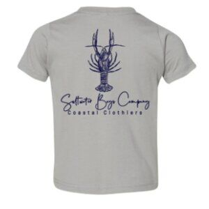 Saltwater Boys - Key West Lobster Short Sleeve Tee Grey